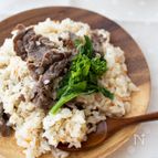 『ビーフガーリックピラフ』＃炊飯器＃子供も喜ぶ