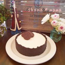 ミキサーで♪ホワイトチョコのレアチーズケーキ♪