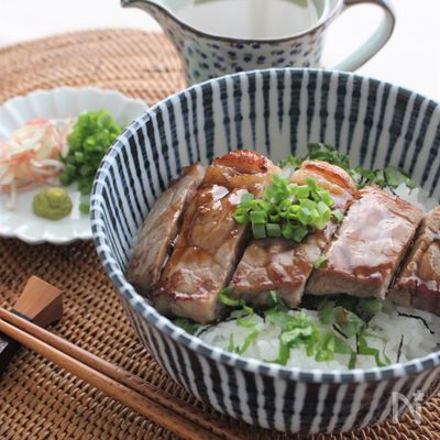 牛ステーキのひつまぶし風