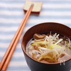 【98kcal】風邪引きさんに♪ぽかぽかネギ塩豚汁。