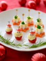 クリスマスに☆サンタのピンチョス