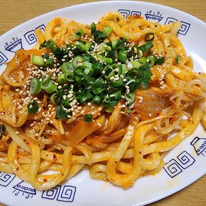 ナムディの作ってみた!投稿(【もやしとキムチのマヨ醤油焼うどん】包丁不要！節約にも！)