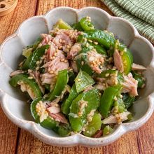 【ピーマンとツナの中華サラダ】味見でなくなる♪おつまみにも◎