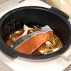 500万再生【きのこと鮭バター炊き込みご飯】の工程2