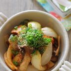 叉焼と焼き玉ねぎのピリ辛和え