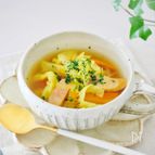 【春キャベツのカレースープ】お野菜たっぷり!!ラクうま