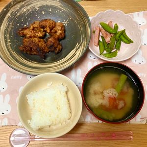 ありみの作ってみた!投稿(揚げ焼きでOK！【絶品黄金比☆鶏唐揚げ】サクッとジューシー！)