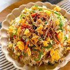 食卓の主役級！ひと皿で栄養満点の「照りたま豚こま混ぜご飯」