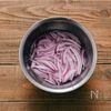ジョンソンヴィルと夏野菜の冷製パスタの工程2