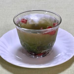 キャピタンの作ってみた!投稿(抹茶果茶　台湾果茶風　暑い日におすすめ！)