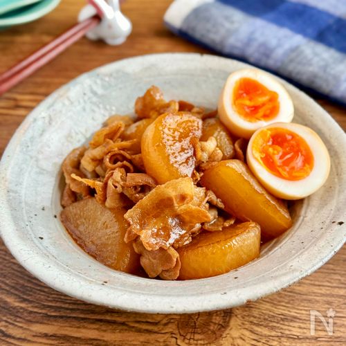 ごはんが進む♪味しみしみ【豚バラ大根】