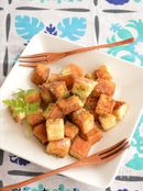 簡単おつまみ♪コロコロはんぺんのカレー風味ソテー