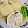 ヴェルの作ってみた!投稿(しみじゅわ!『とりはんぺんの巾着煮』簡単、高見え、包丁不要◎)