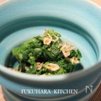 菜の花と干しエビのおひたし