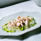 爽やか！大根と鶏ささ身のレモン塩サラダ