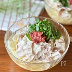 暑い夏にピッタリ「梅の冷だしうどん」