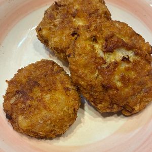 くだもの大好き🧡の作ってみた!投稿(男子が喜ぶ！ごちそう食感♡『こだわりのメンチカツ』)