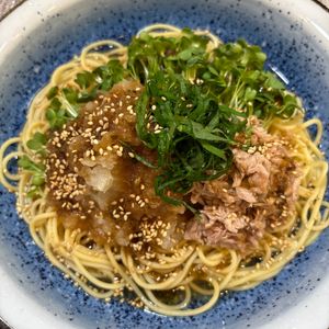 楽ラク手抜キッチン🐶🐾の作ってみた!投稿(【大根とツナの柚子胡椒パスタ】材料のせるだけ！)