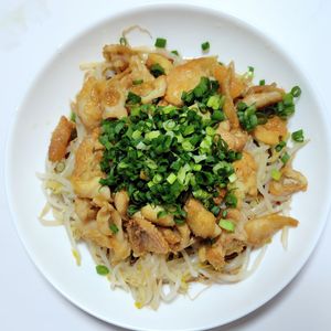 ふうかの作ってみた!投稿(【たっぷりもやしの鶏皮ポン酢】カリッ＆ジュワッ♪極上食感！)