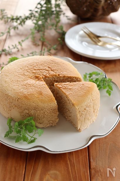 ミルクティーのスフレフロマージュ
