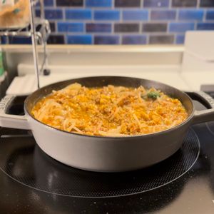 funinmans_mesiの作ってみた!投稿(行列の定食屋さんの🍚とろとろ肉みそ卵のもやし炒め定食🤩)