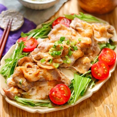 【お豆腐温しゃぶサラダ】#しっとりヘルシー#温まる
