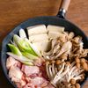 フライパンでほったらかし！きのこたっぷり鶏すきの工程2