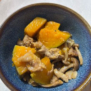 yの作ってみた!投稿(かぼちゃと豚バラの甘辛ごま炒め)