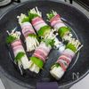 エノキの豚肉大葉しそ巻き焼きの工程4