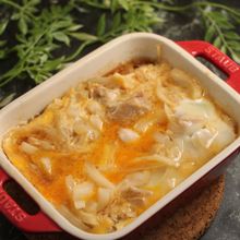 レンジで簡単！つゆだく親子丼