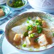 帆立貝柱と大根の中華風おかゆ
