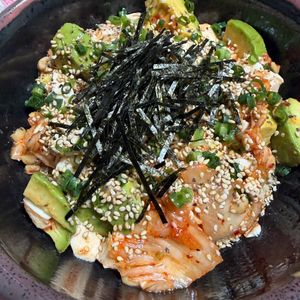 ゆっこの作ってみた!投稿(【12kgやせた管理栄養士考案】食物繊維ばくだん💣腸活丼)