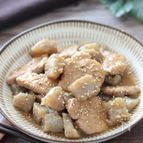 美味しい〜娘が大絶賛♡豚ヒレとちぎりこんにゃくのごま味噌炒め
