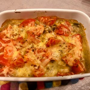08gummy29の作ってみた!投稿(サバ缶とトマトのマヨチーズ焼き【#乗せて焼くだけ】)