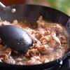 豚肉de元気100倍ワンプレートカフェ飯 豚こま肉の甘辛焼きの工程7
