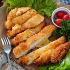 さくさくイタリアンチキンカツ《揚げない♪ハムチーズ入り》