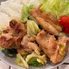 mi-koの作ってみた!投稿(鶏のみりん味噌漬け焼きの野菜炒めが旨すぎた🤭🍚)