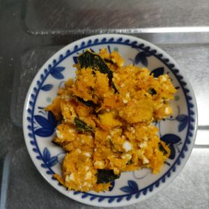 KUMIKOの作ってみた!投稿(即完食♡『半熟卵と南瓜の胡麻マヨサラダ』最高‼︎が聞ける♡)