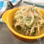 5分で一品完成【もやしとツナの青海苔和え】