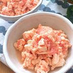 材料3つレンチンだけ♡ふわふわ明太豆腐