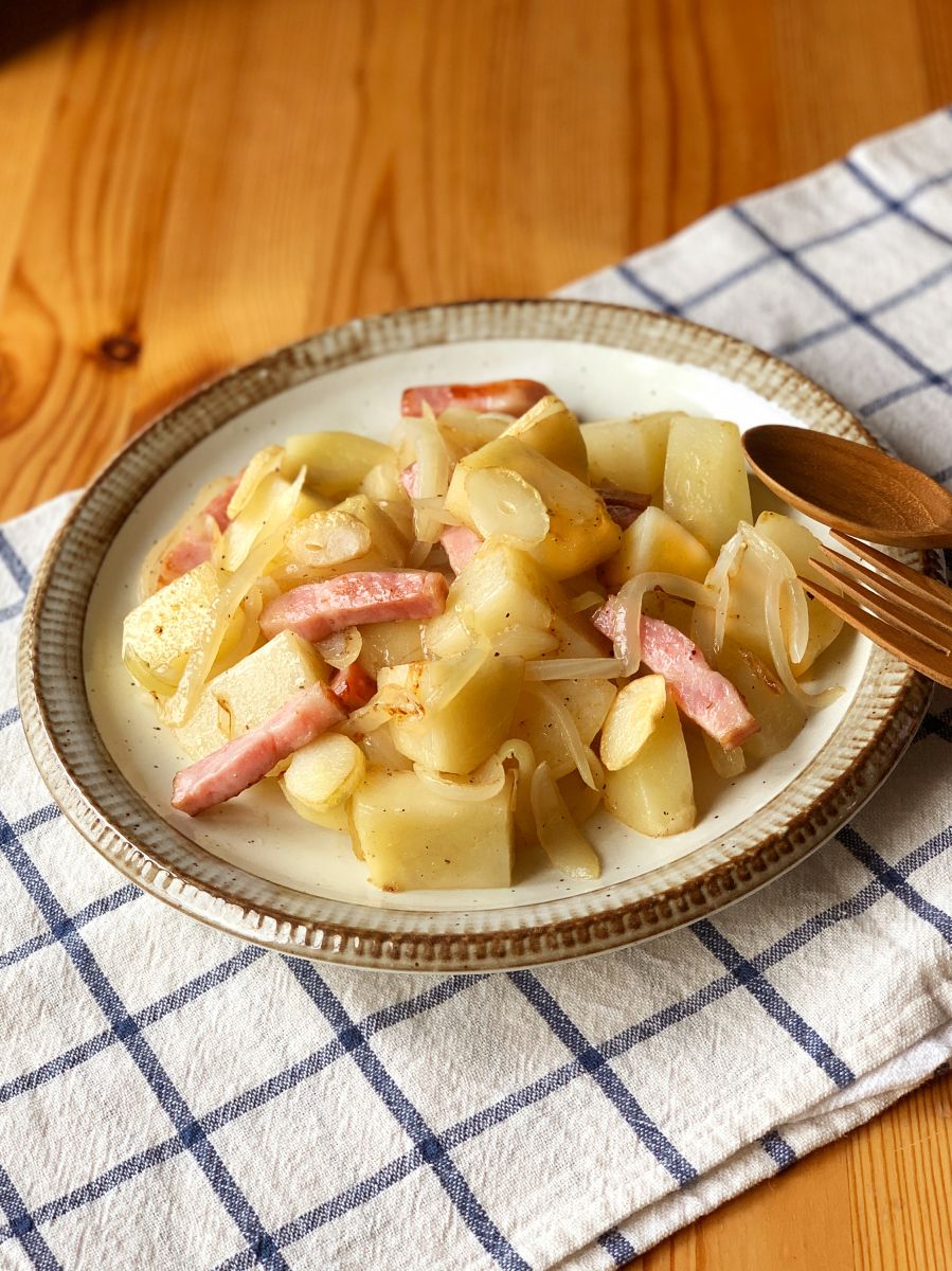 ガーリック風味のジャーマンポテト | レシピサイトNadia