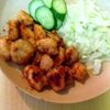 チョロリスの作ってみた!投稿(柔らか鶏むね肉の『甘辛ガーリック醤油チキン』)
