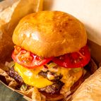 冷凍保存期間が伸びる薄塩ひき肉シートでダブルチーズバーガー
