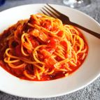 《超おすすめ♡絶品！にんにく香るトマトパスタ》ワンパンで完成