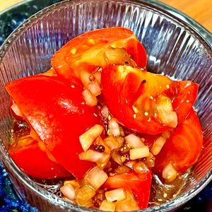 michuの作ってみた!投稿(『旨だれトマト』冷やして美味しい♡)