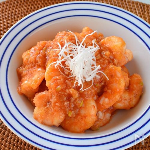 中華&エスニック風なエビチリ♡秘密はスイートチリソース!