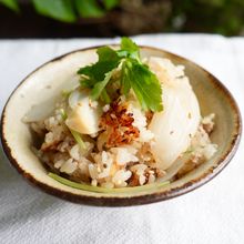 作業時間5分🧅とろじゅわ【新玉ねぎの炊き込みご飯】