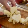 濃厚!【カラメル林檎バスチー】の工程1