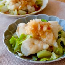 【簡単10分！白身魚とキャベツのレンジ蒸し】風邪予防&対策に