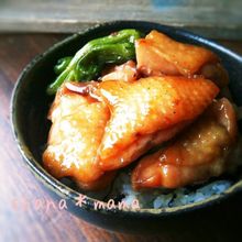 こんがりジューシー♪我が家の焼き鳥丼♪